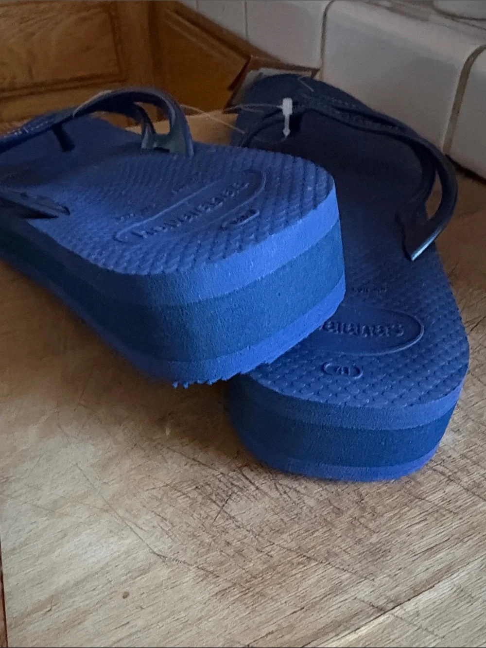 Havaianas Navy Blue Flip Flops
